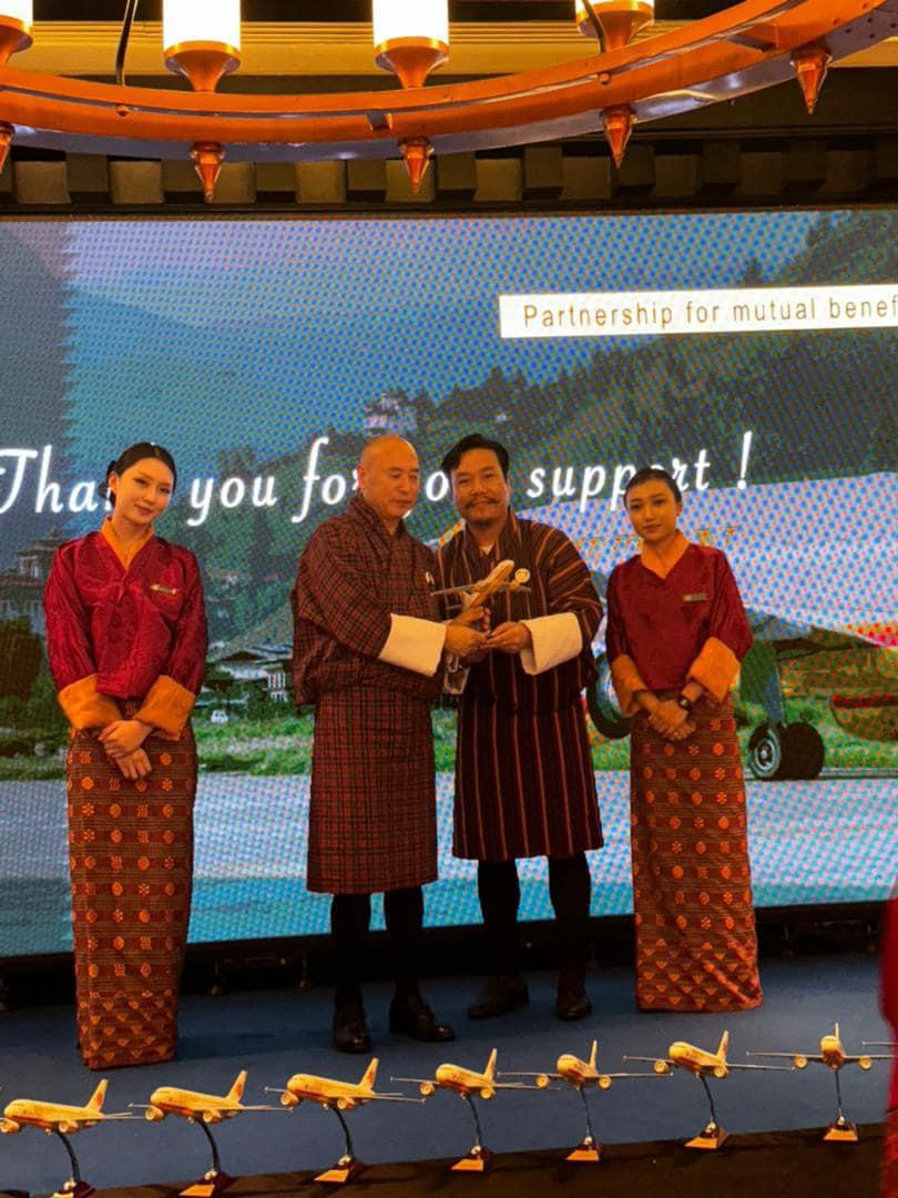 Recognized as a Trusted Partner by Bhutan Airlines